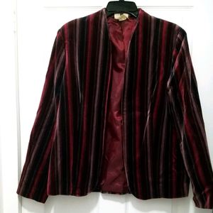 Vintage velvet suit